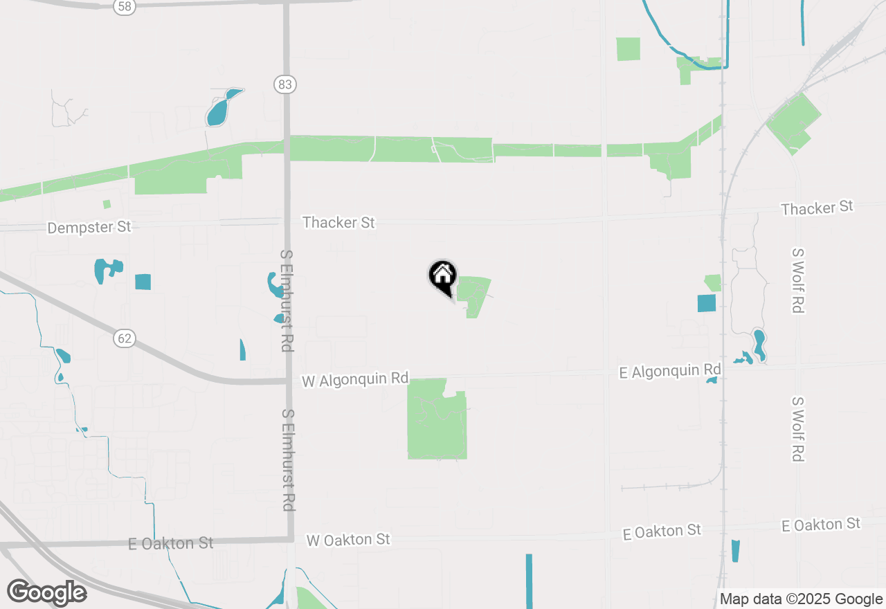 Map of 980 Marshall Drive, Des Plaines, IL 60016