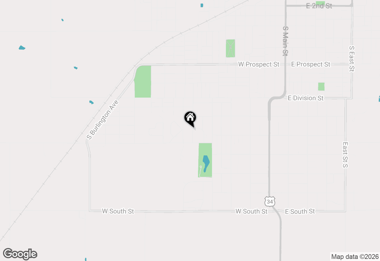 Map of 237 Birch Place, Kewanee, IL 61443