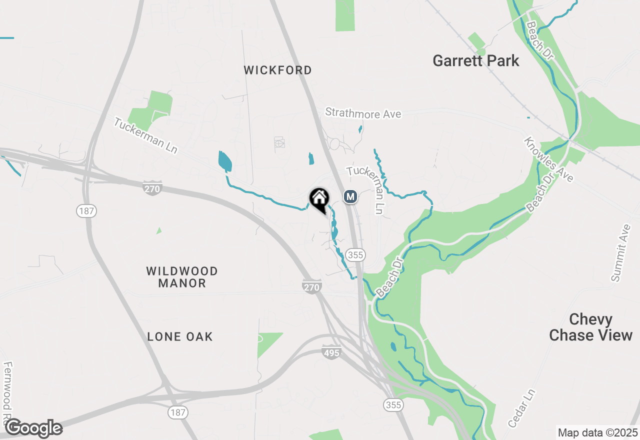 Map of 10401 Grosvenor Place #825, Rockville, MD 20852