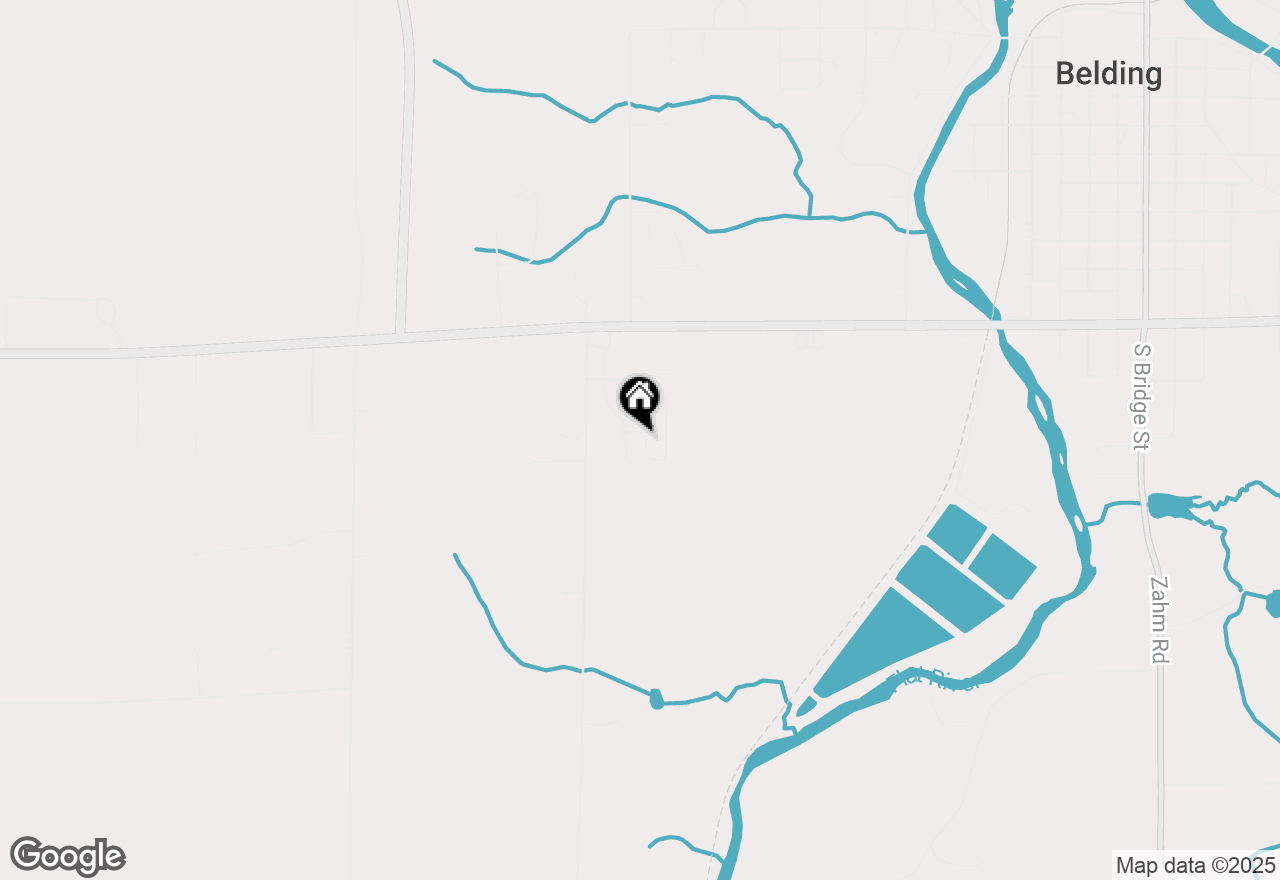 Map of 1527 W State Street #106, Belding, MI 48809