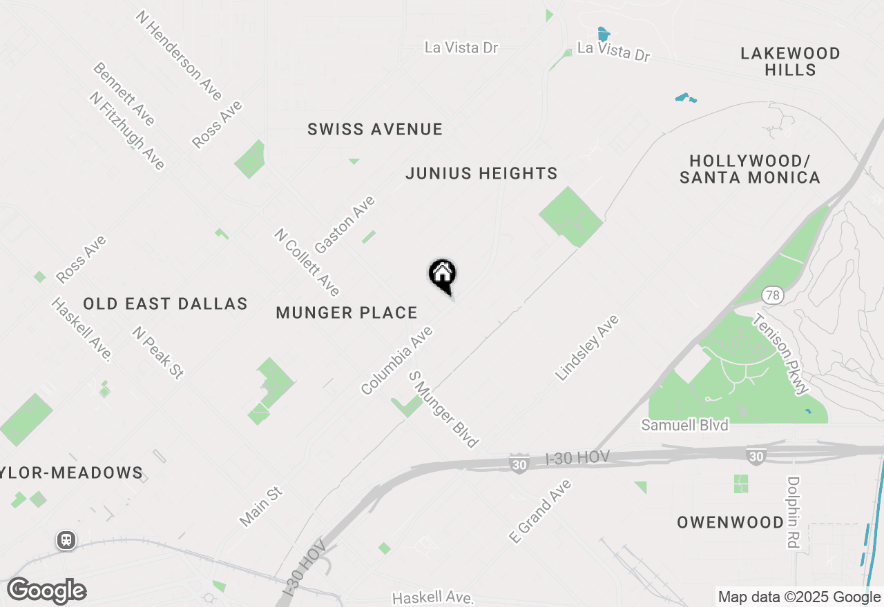 Map of 5315 Columbia Avenue #212, Dallas, TX 75214