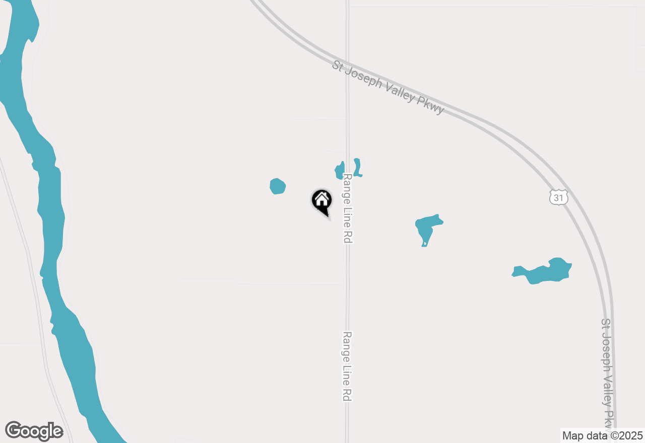 Map of V/L Rangeline Road, Berrien Springs, MI 49103