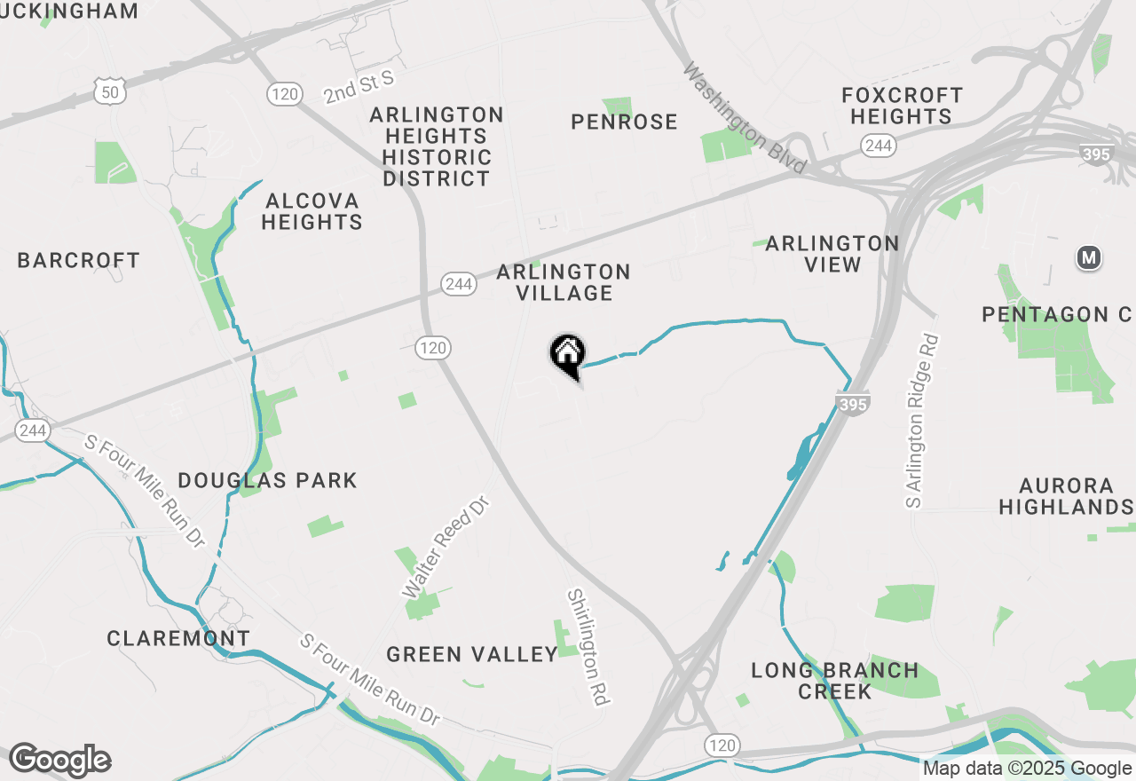 Map of 1510 S Edgewood Street #553, Arlington, VA 22204