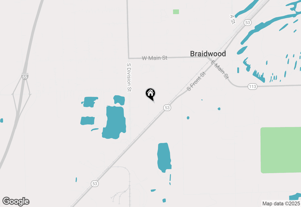 Map of 196 N Harbor Landing #-, Braidwood, IL 60408