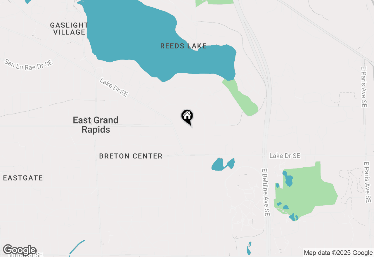 Map of 2930 Hall Street Se, East Grand Rapids, MI 49506