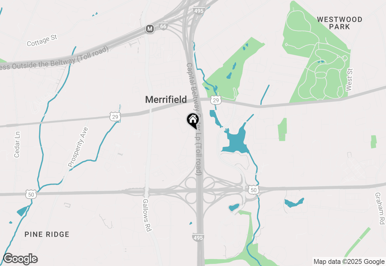 Map of 8000 Chanute Place #APT 6, Falls Church, VA 22042