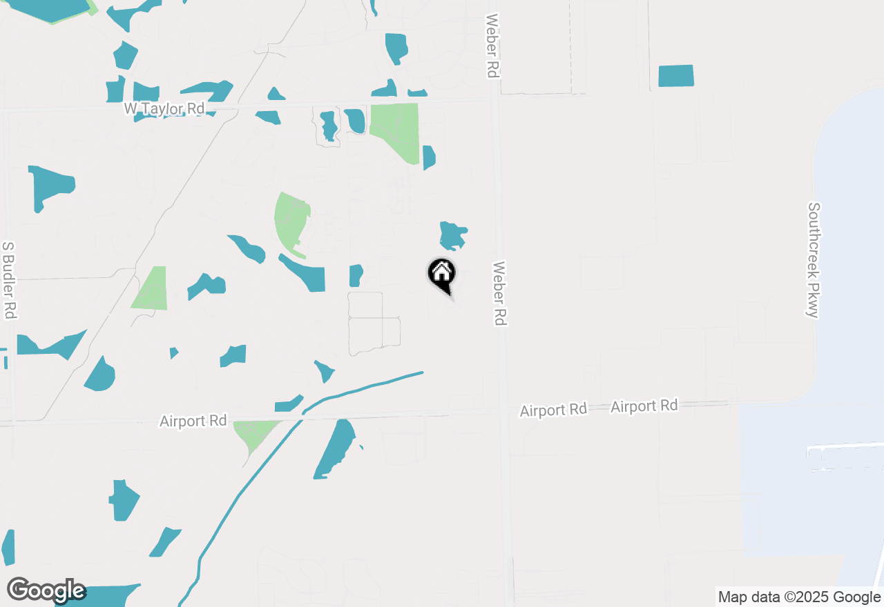 Map of 251 S Oak Creek Lane, Romeoville, IL 60446