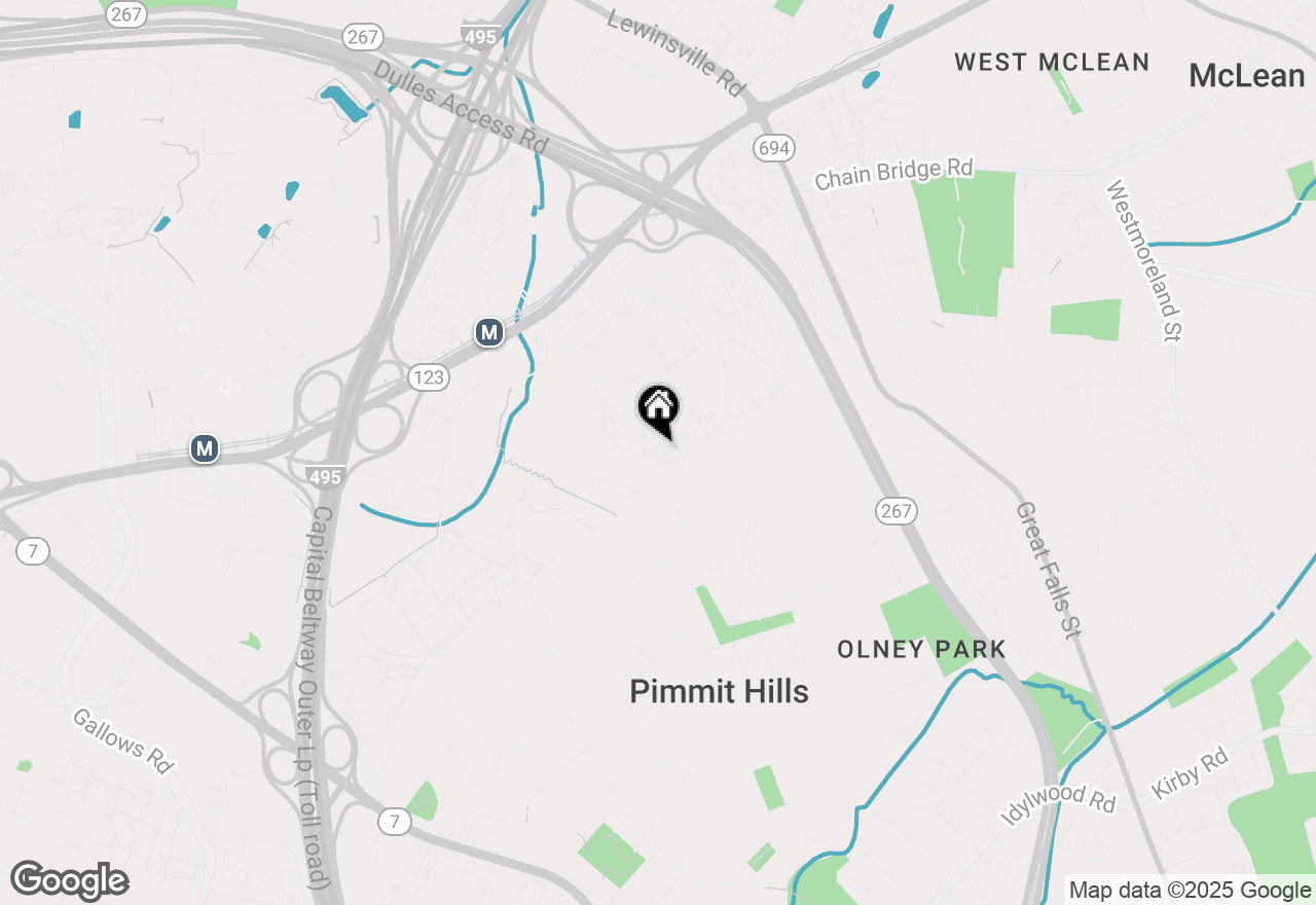 Map of 7465 Backett Wood Terrace #1215, Mclean, VA 22102