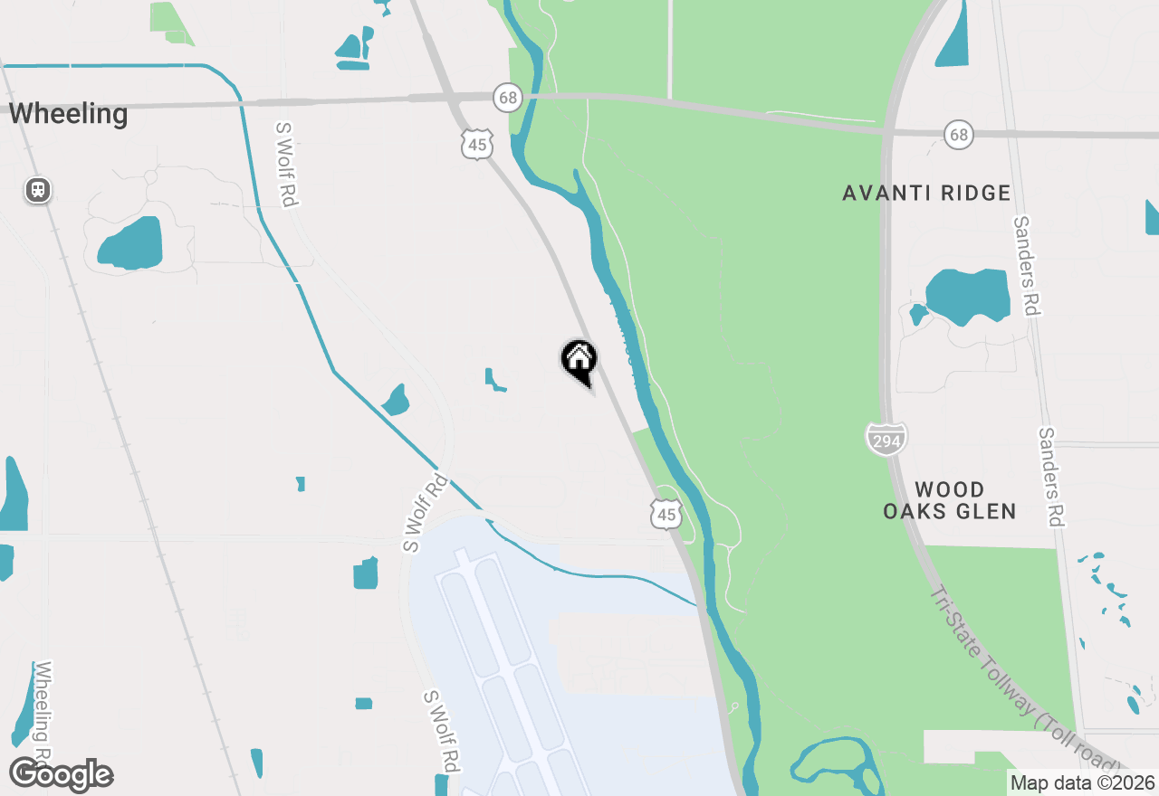 Map of 720 Prestwick Lane #504, Wheeling, IL 60090