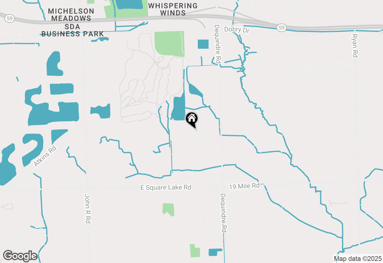 Map of 2788 Ranieri Drive, Troy, MI 48085