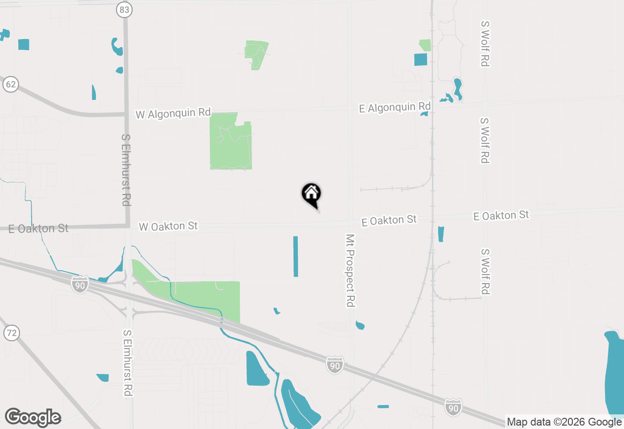 Map of 165 Dover Drive #18, Des Plaines, IL 60018