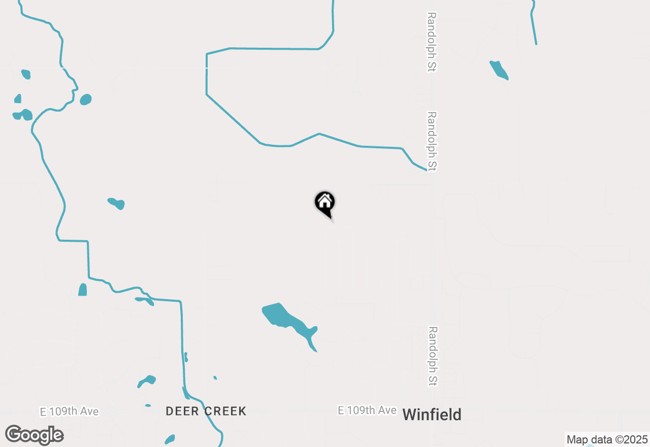 Map of 7210 E 102nd Place, Crown Point, IN 46307