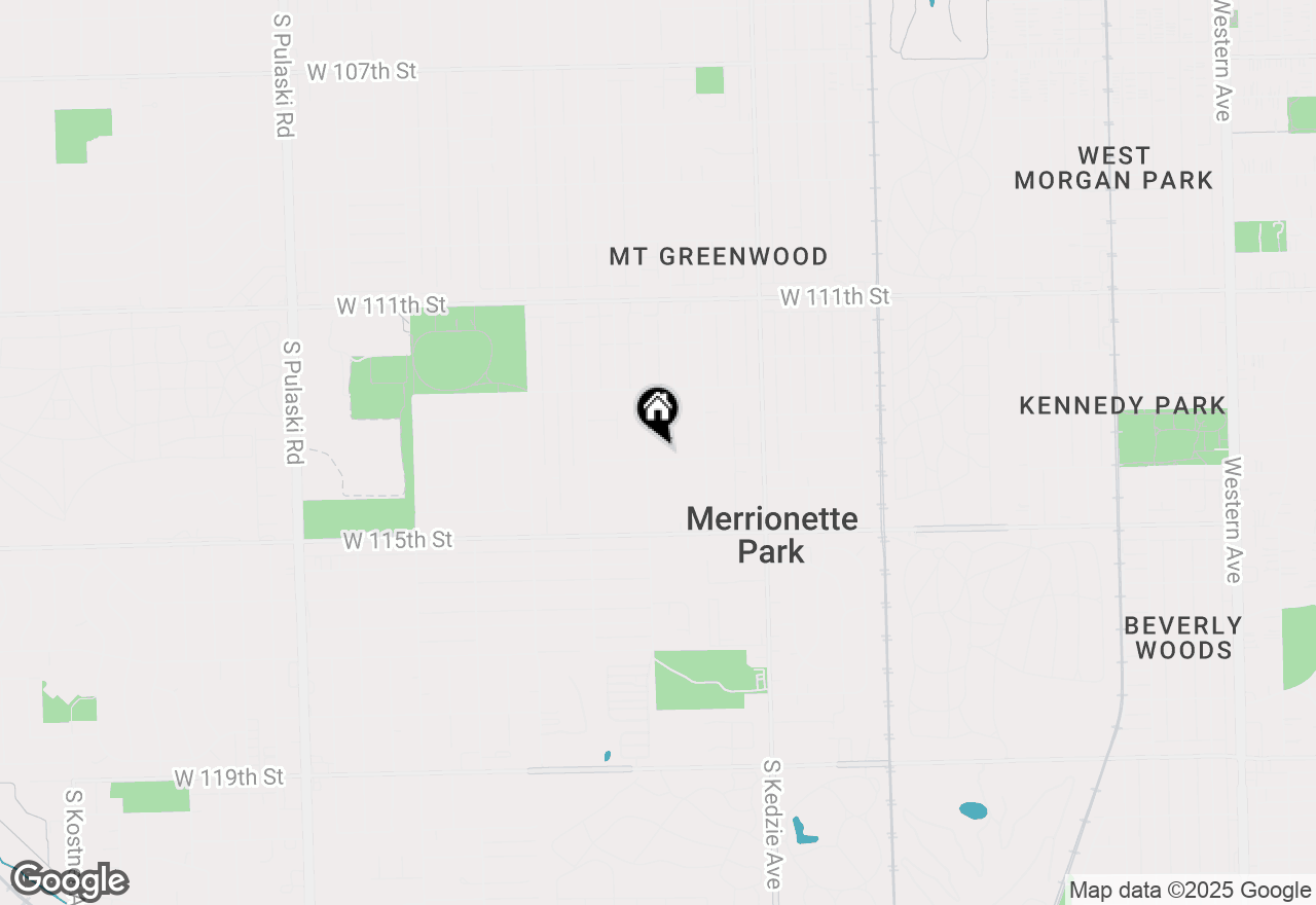 Map of 3350 W 114th Street, Chicago, IL 60655