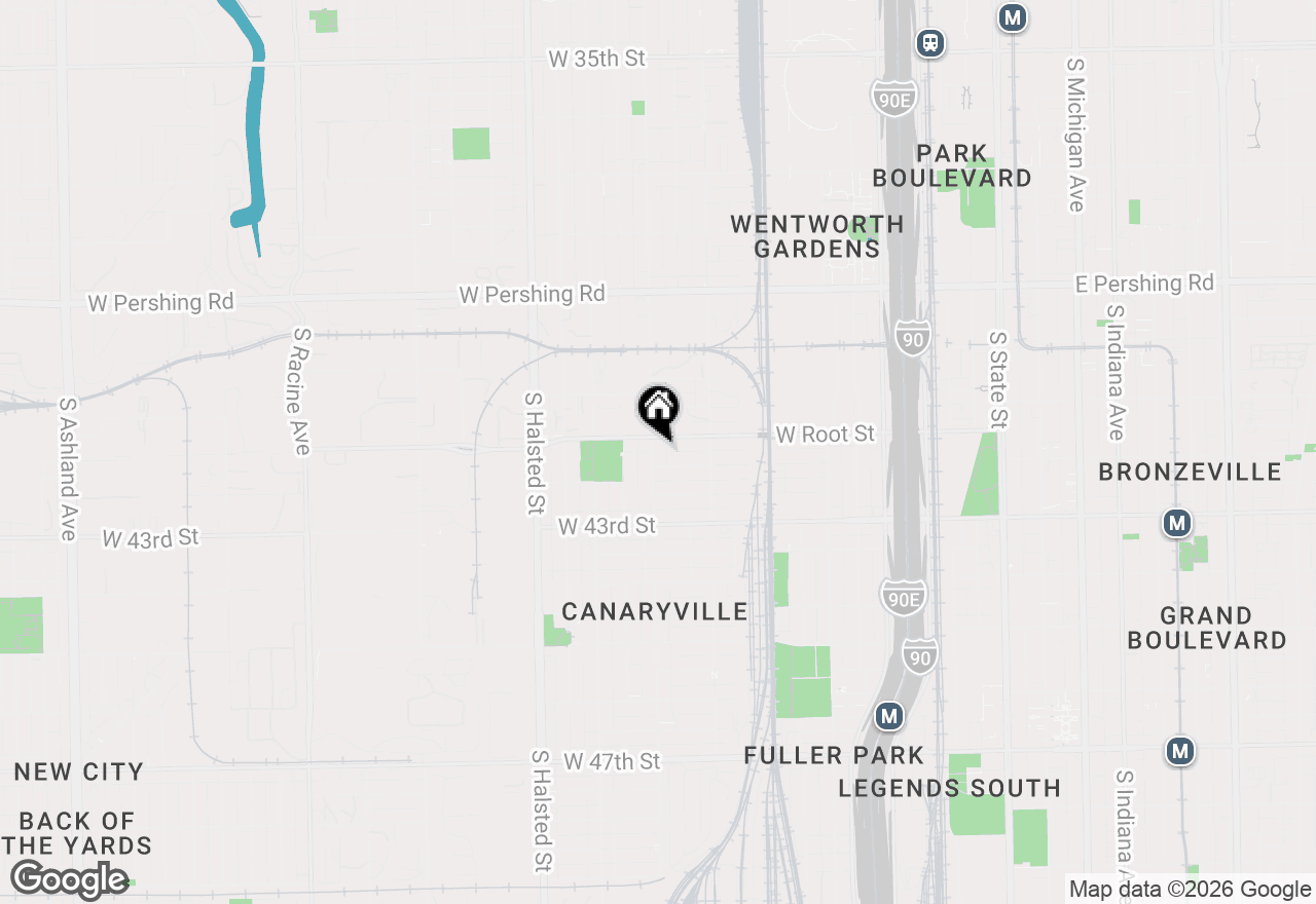 Map of 4147 S Wallace Street, Chicago, IL 60609