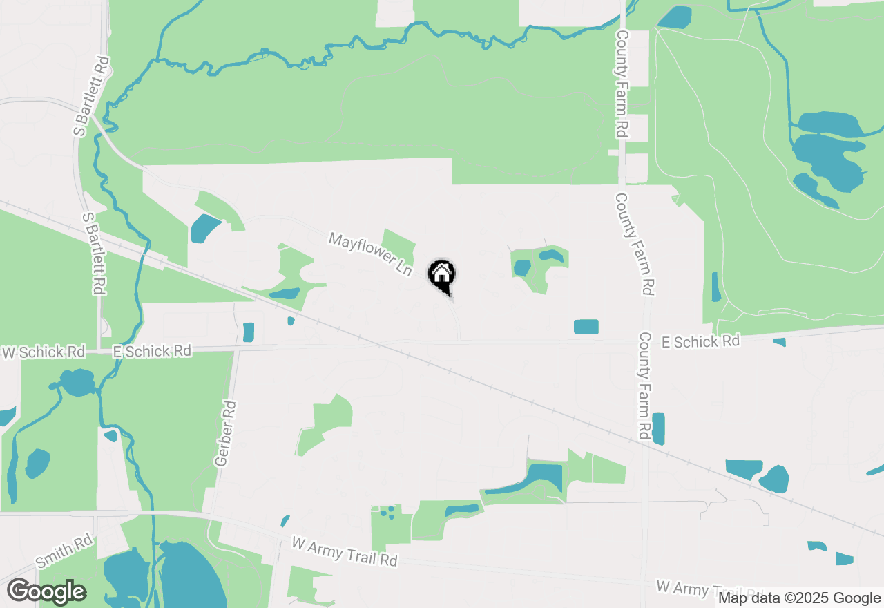 Map of 1671 Chelmsford Court #4, Bartlett, IL 60103