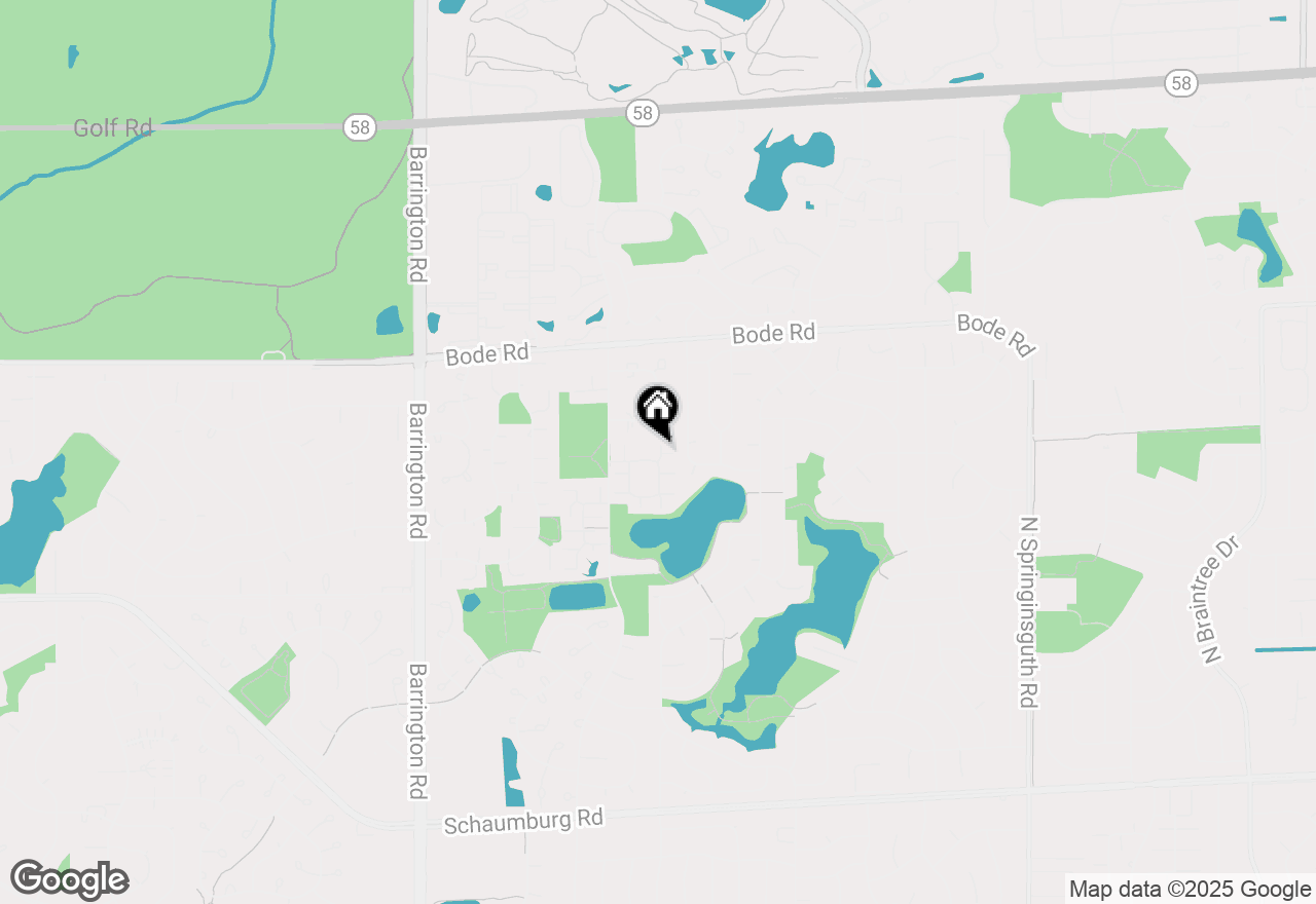 Map of 602 Bryn Mawr Court #602, Schaumburg, IL 60194
