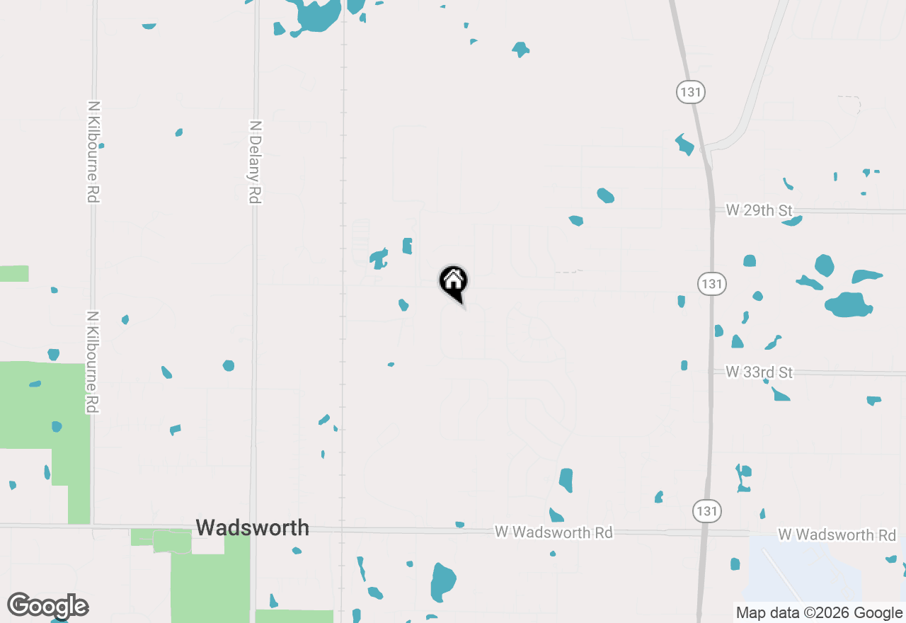 Map of 39712 N Warren Lane, Beach Park, IL 60083