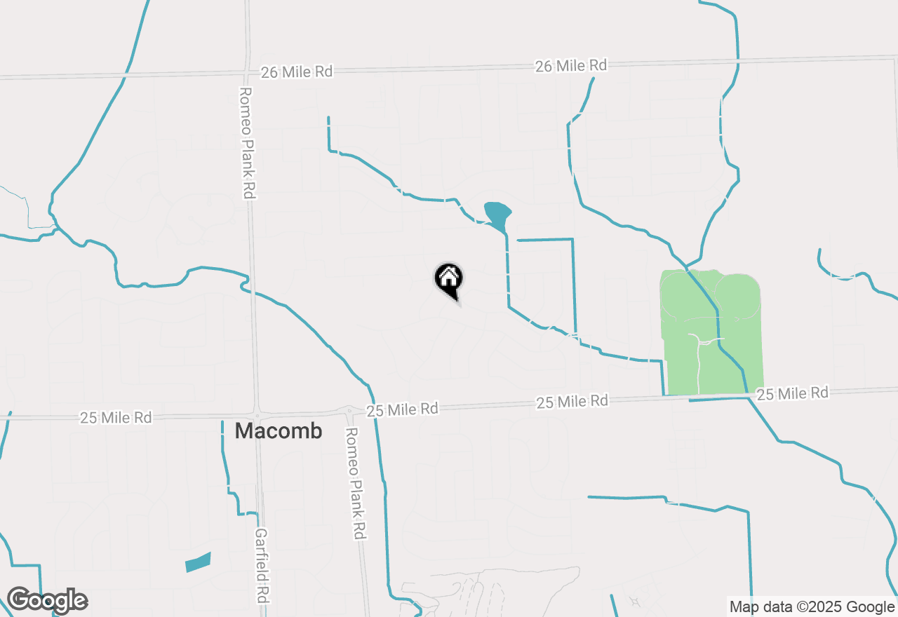 Map of 55306 Archer Drive, Macomb, MI 48042