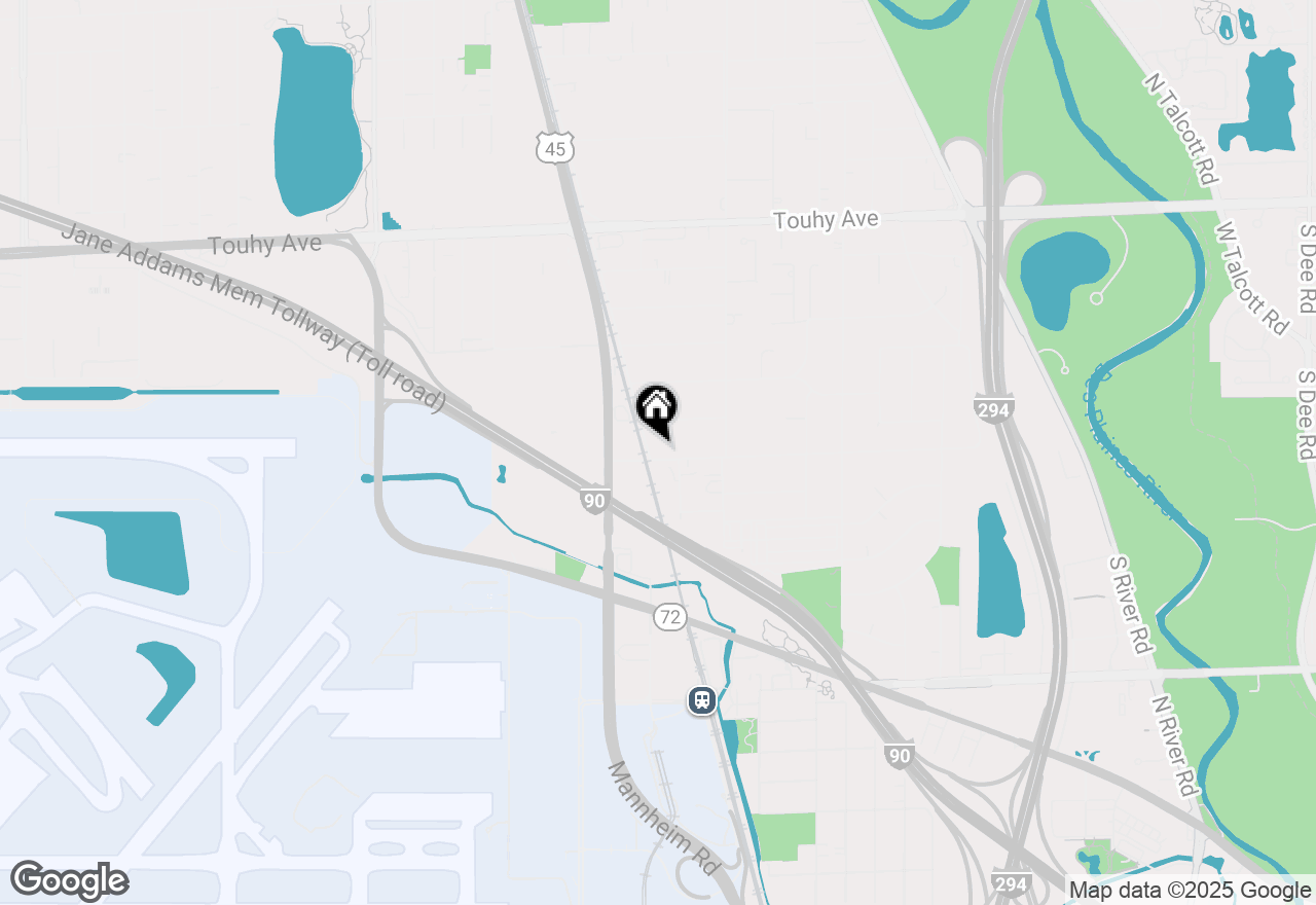 Map of 1678 Pratt Avenue, Des Plaines, IL 60018