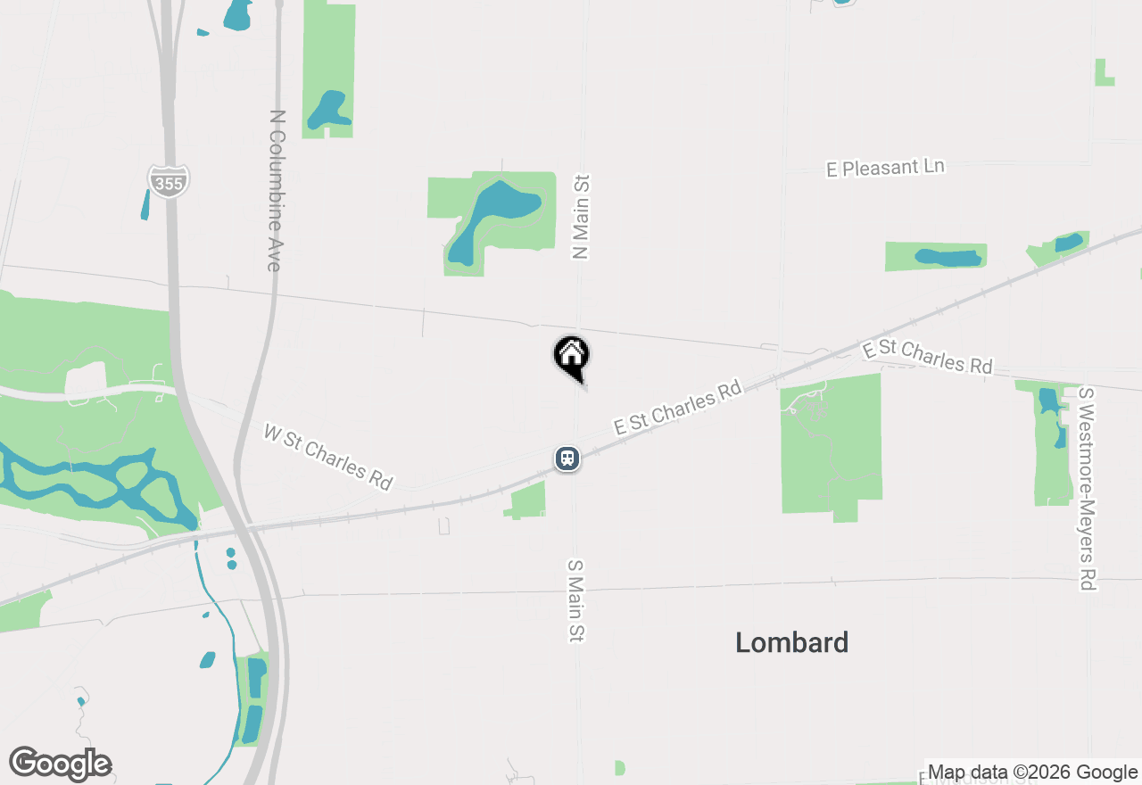 Map of 5 W Grove Street, Lombard, IL 60148