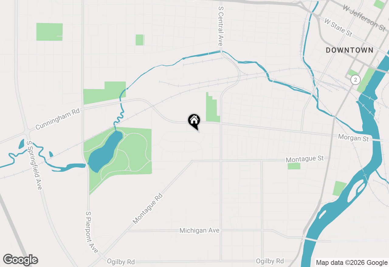 Map of 1634 Loomis Street, Rockford, IL 61102