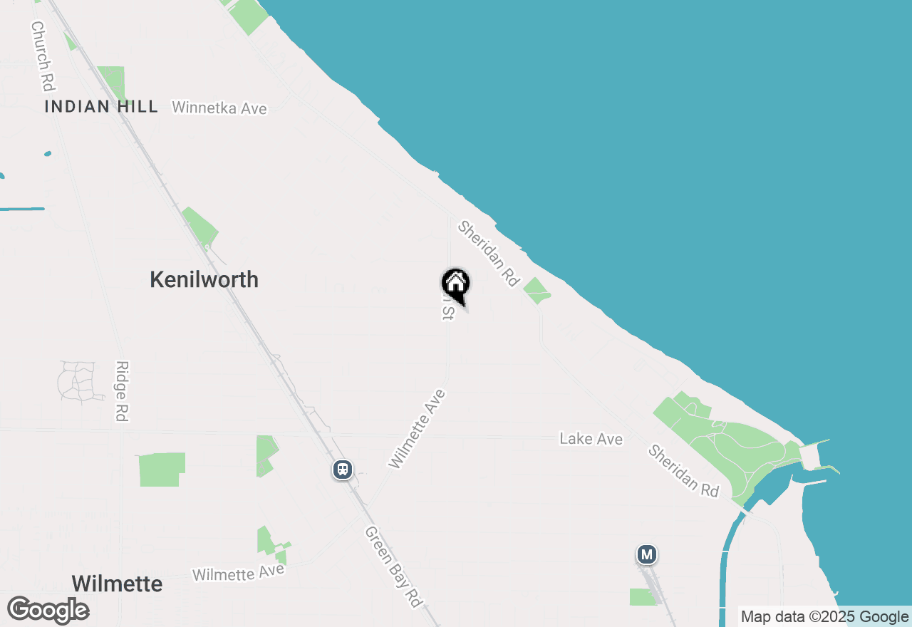 Map of 928 Ashland Avenue, Wilmette, IL 60091