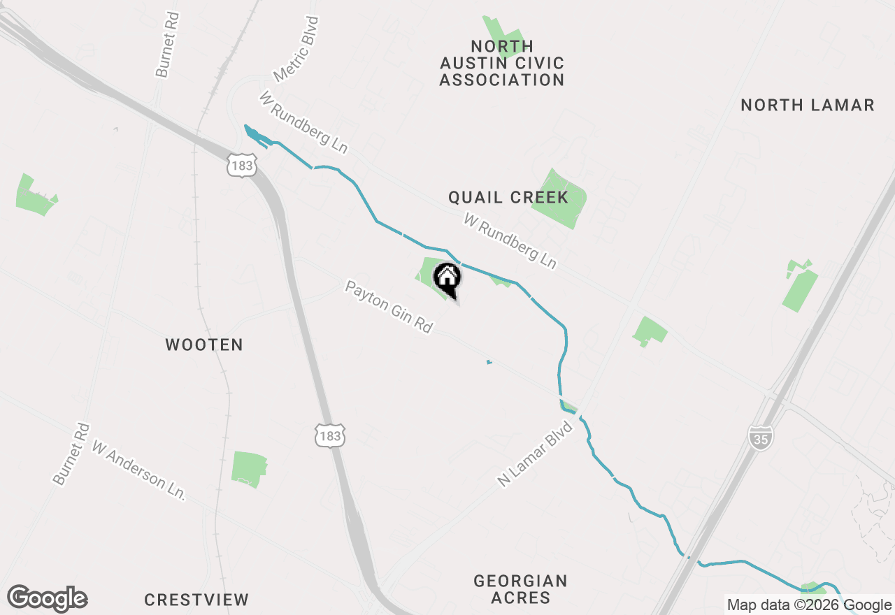 Map of 8909 Parkfield Dr #102, Austin, TX 78758