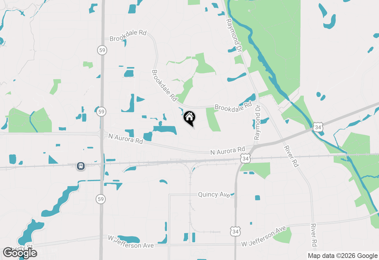 Map of 1641 Lois Ann Lane, Naperville, IL 60563