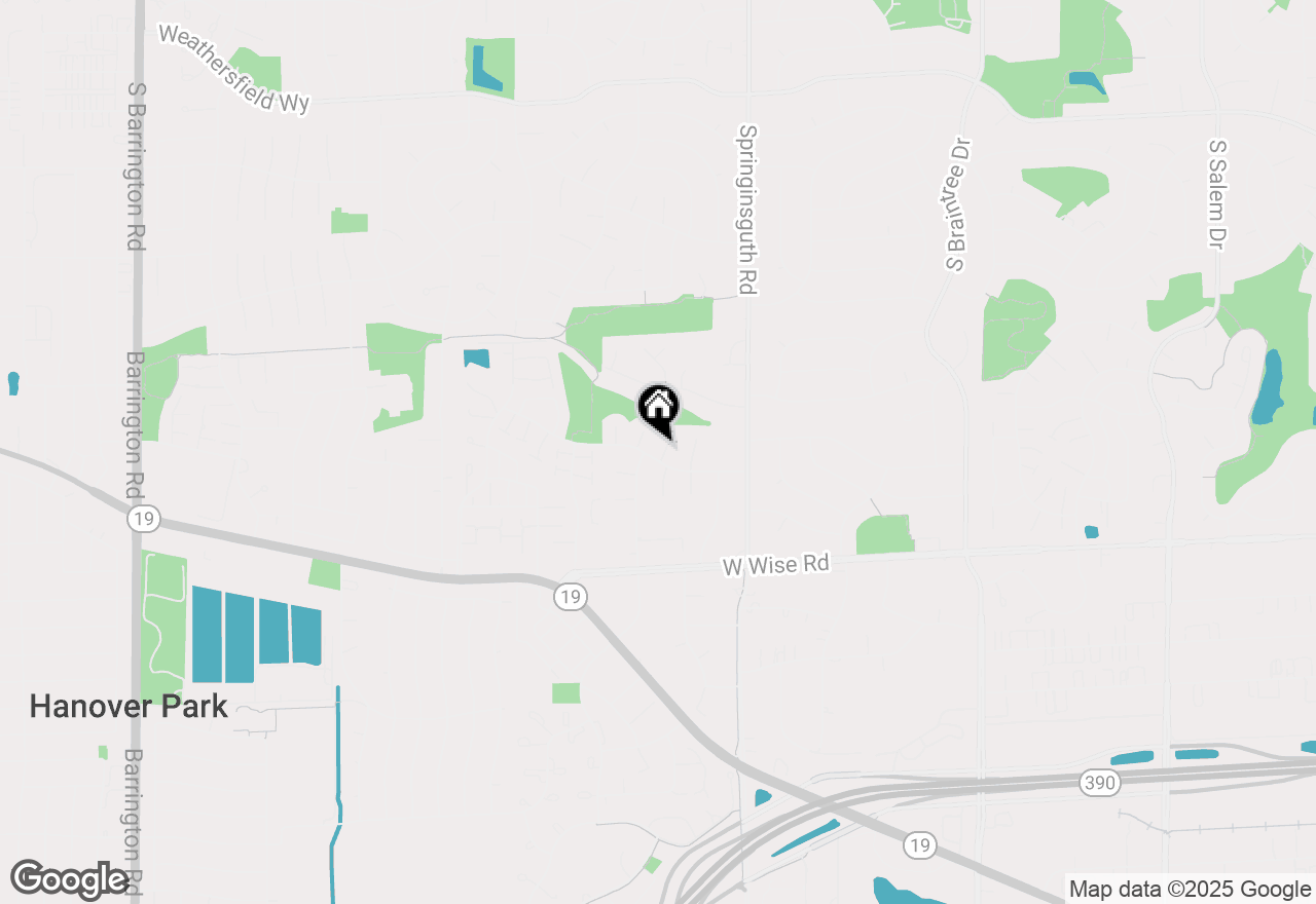 Map of 1000 Webster Lane, Schaumburg, IL 60193