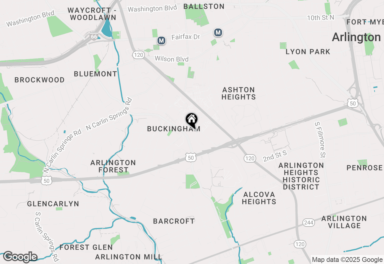 Map of 248 N Thomas Street #1, Arlington, VA 22203