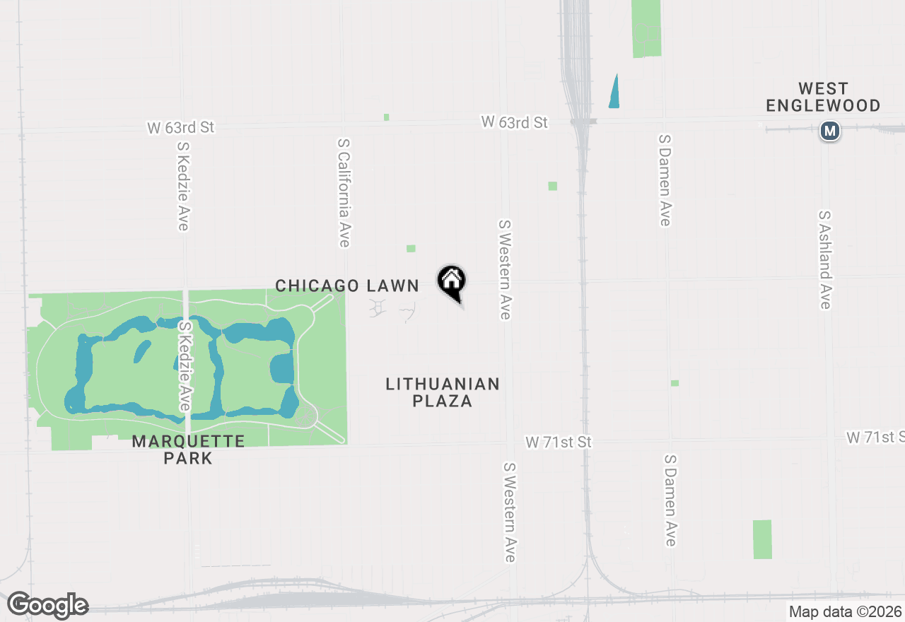 Map of 6741 S Maplewood Avenue, Chicago, IL 60629