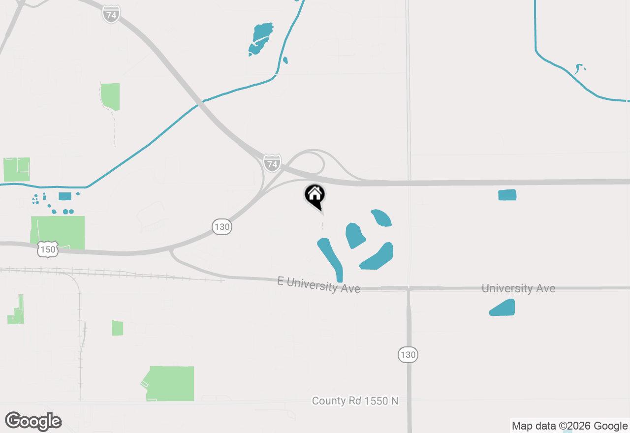 Map of 2803 Clarion Road, Urbana, IL 61802