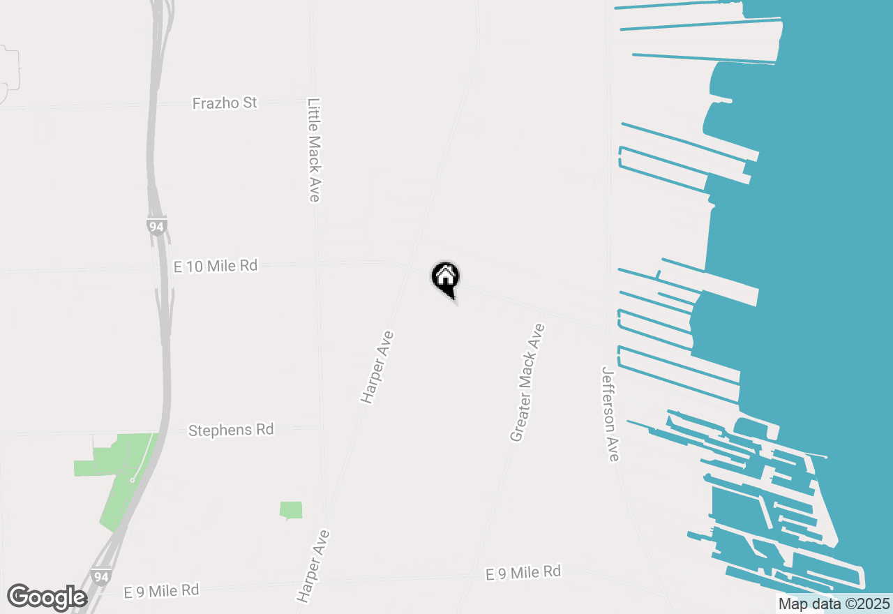 Map of 21705 Lange Street, Saint Clair Shores, MI 48080