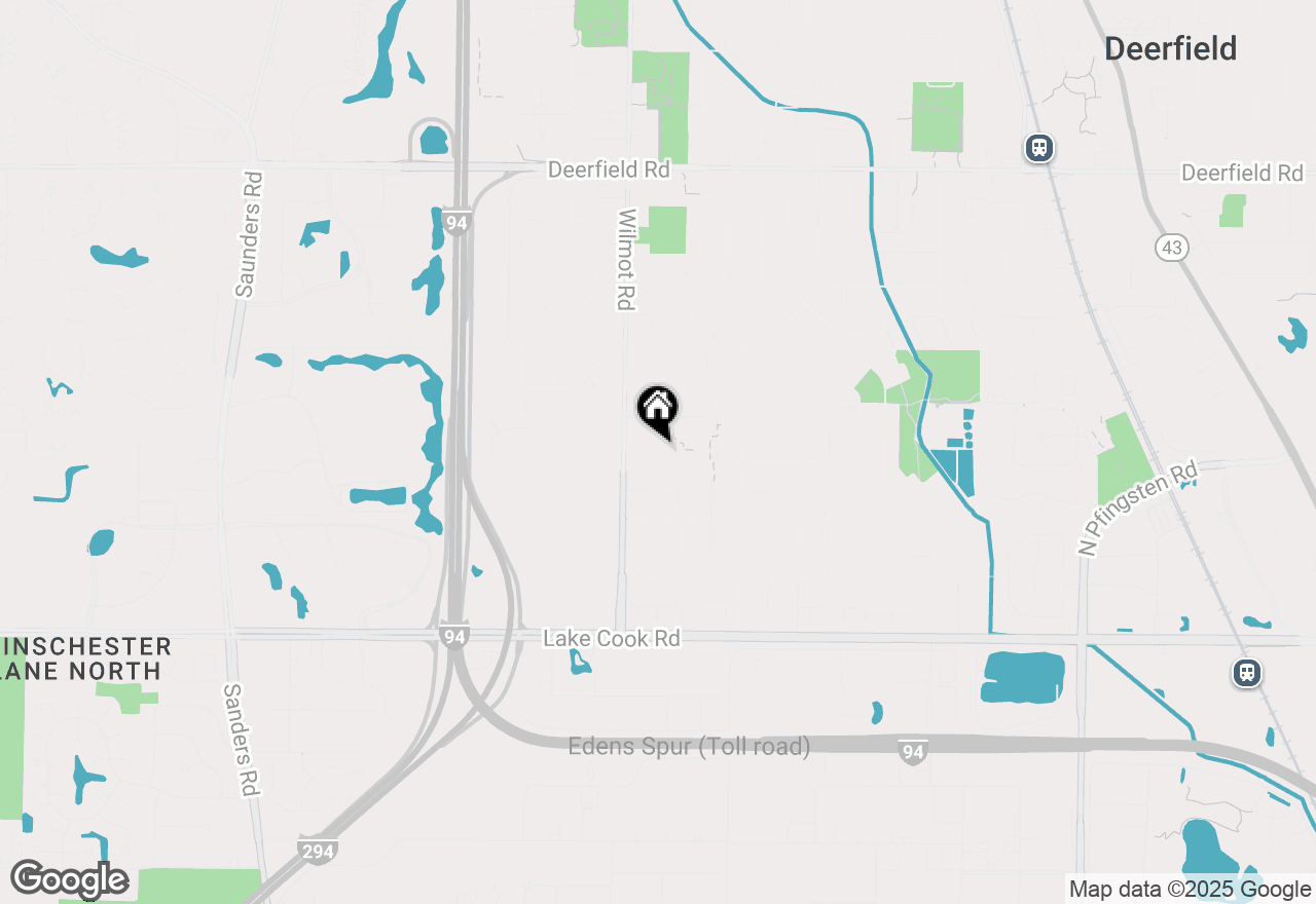Map of 1520 Rosewood Avenue, Deerfield, IL 60015