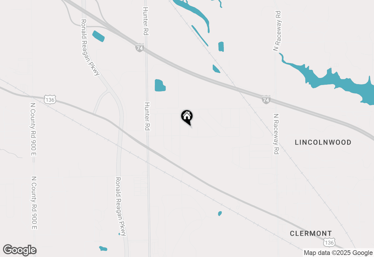 Map of 4350 Aspen Drive, Brownsburg, IN 46112