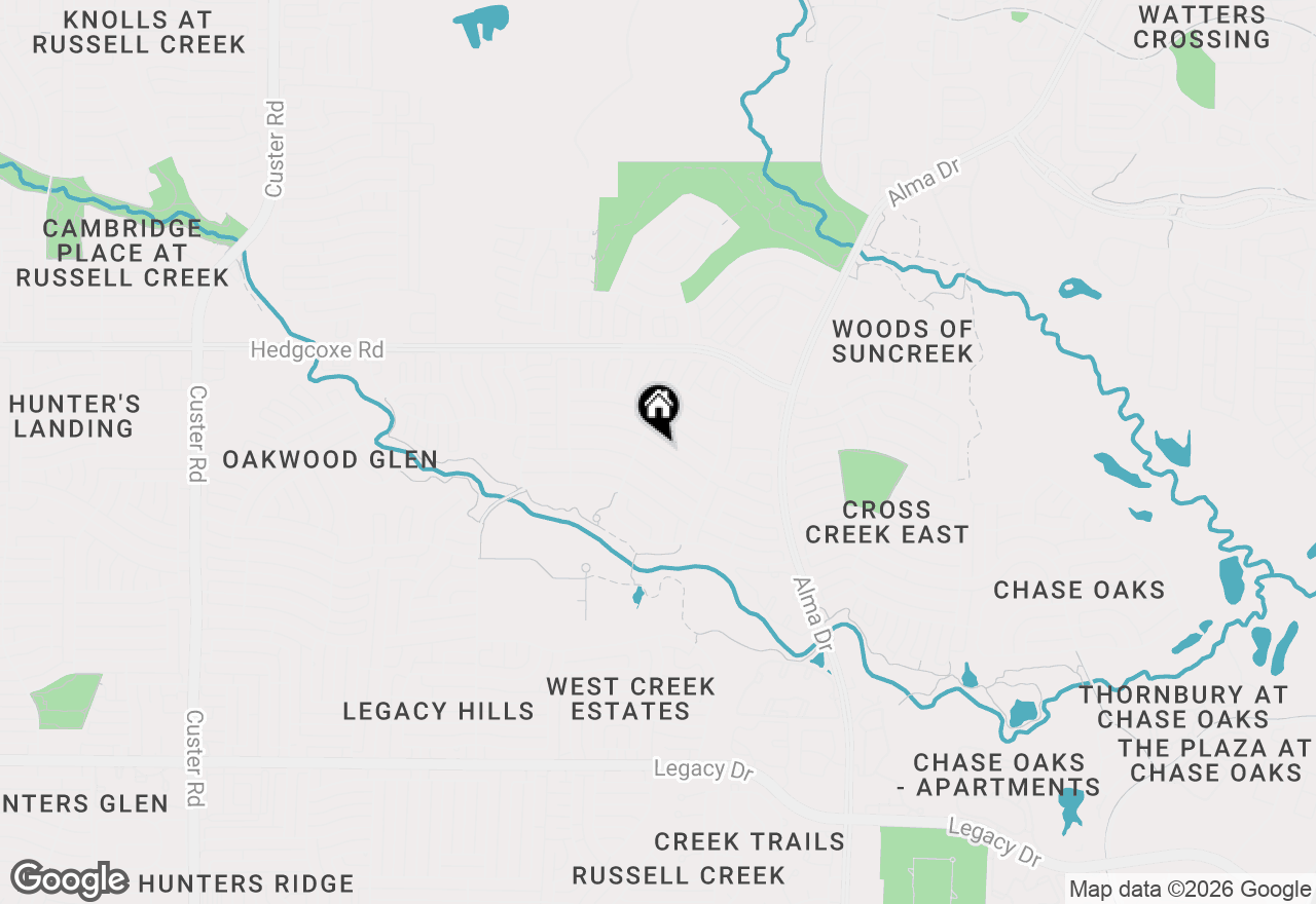 Map of 1341 Heidi Drive, Plano, TX 75025