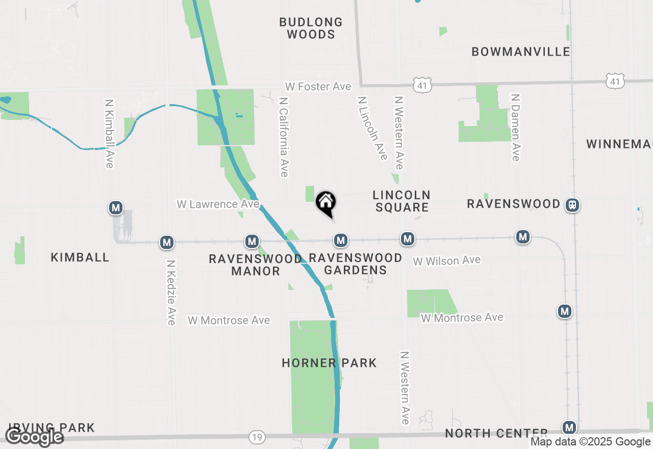 Map of 4714 N Talman Avenue, Chicago, IL 60625