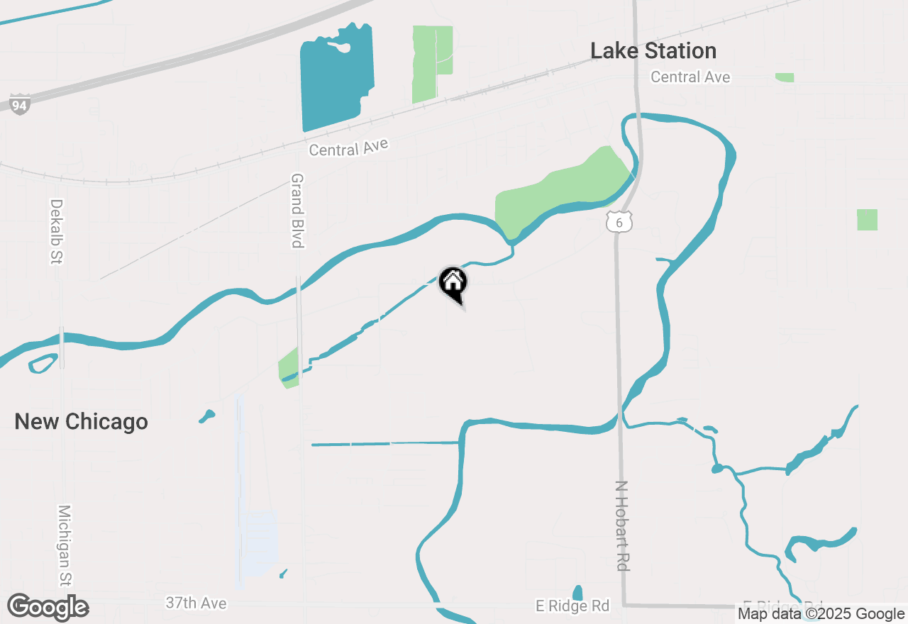 Map of 2957 Miami Street, Lake Station, IN 46405