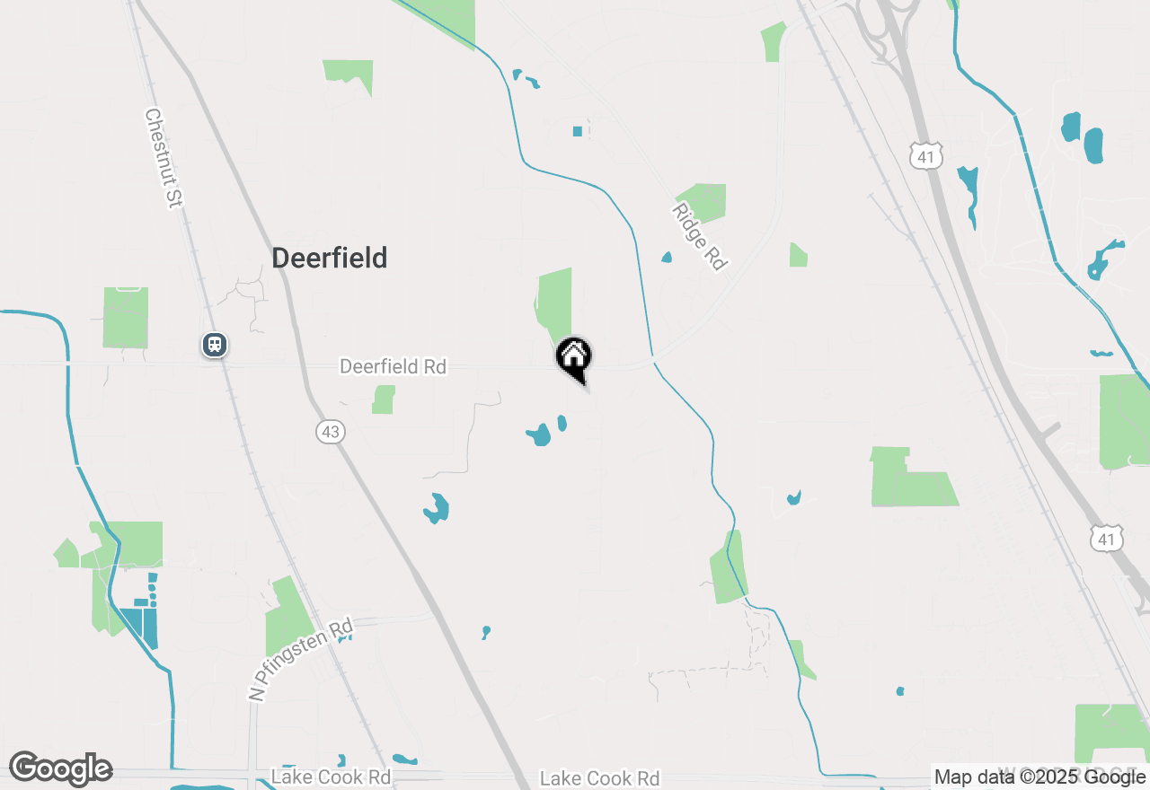 Map of 717 Brierhill Road, Deerfield, IL 60015