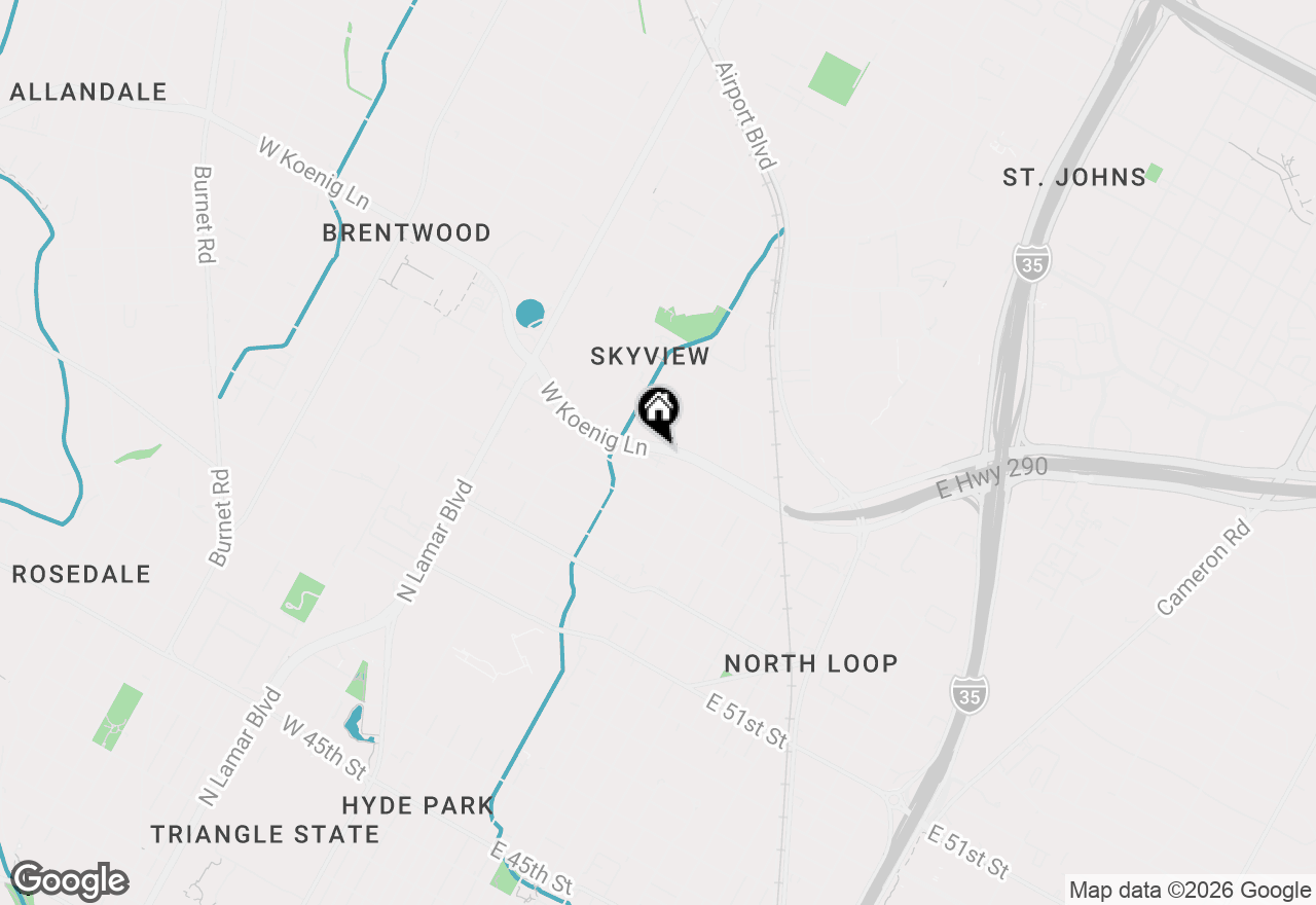 Map of 200 W 56th St #1103, Austin, TX 78751