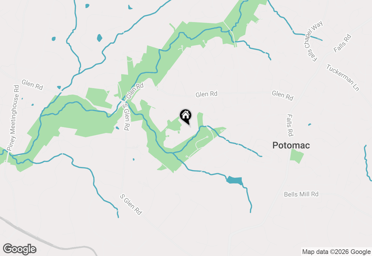 Map of 11433 Beechgrove Lane, Potomac, MD 20854