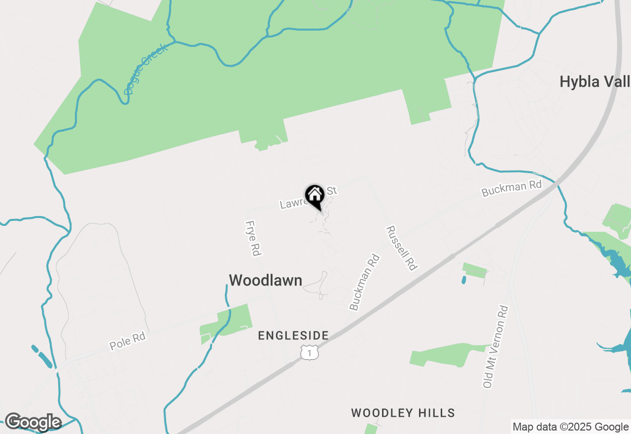 Map of 8131 Pinelake Court, Alexandria, VA 22309