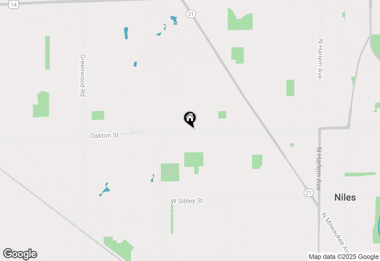 Map of 7940 W Oakton Avenue, Niles, IL 60714