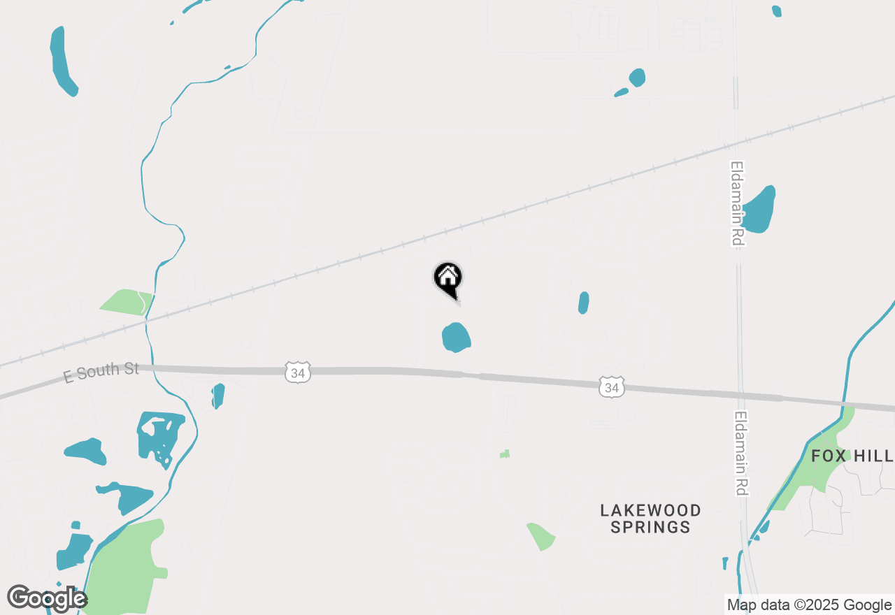 Map of 3119 Hoffman Street, Plano, IL 60545