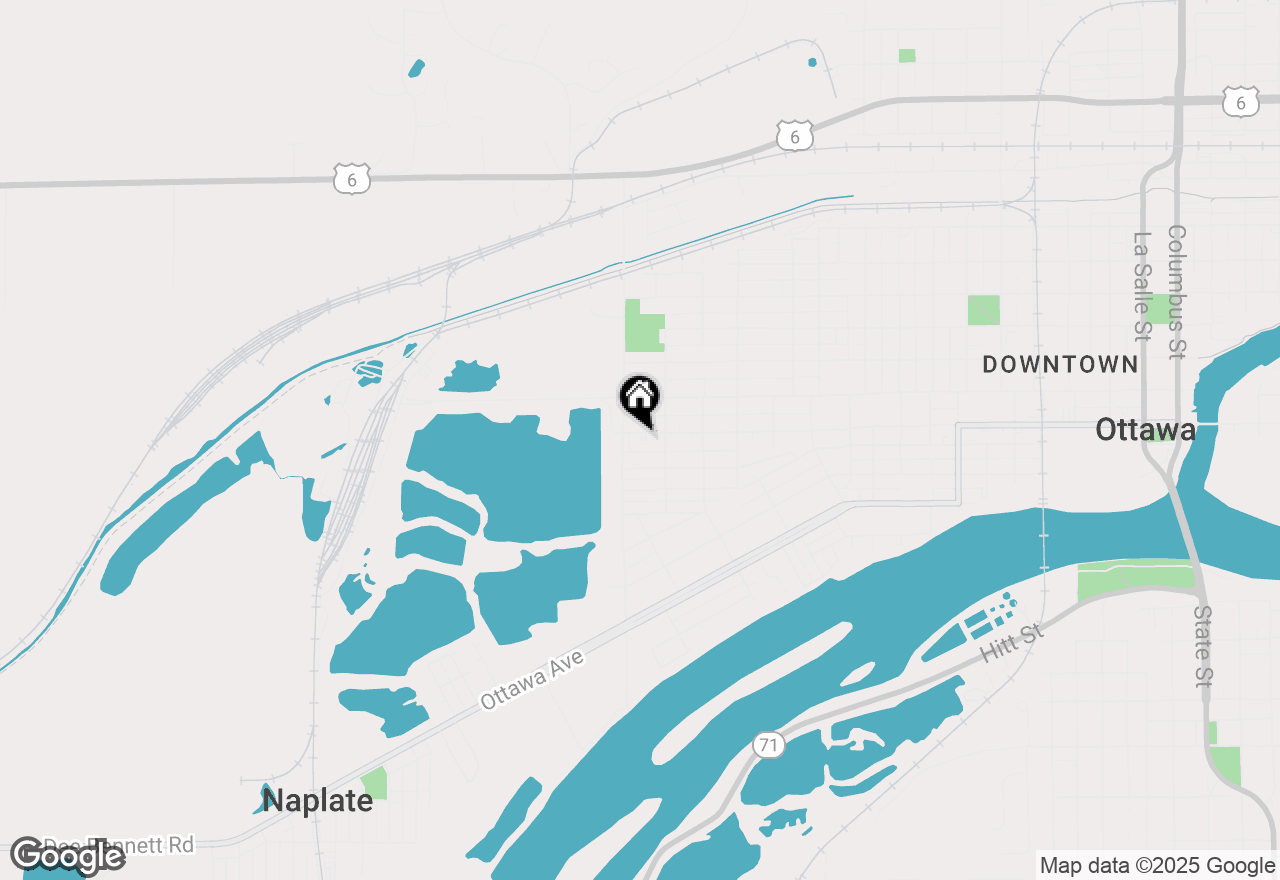 Map of 1625 W Main Street, Ottawa, IL 61350