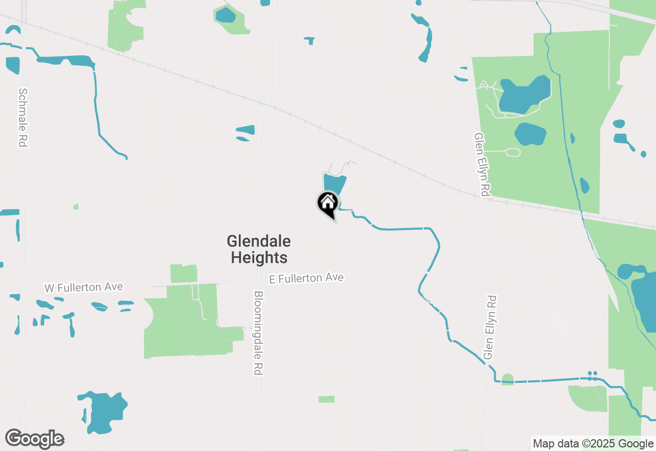 Map of 1691 Jeffrey Avenue, Glendale Heights, IL 60139