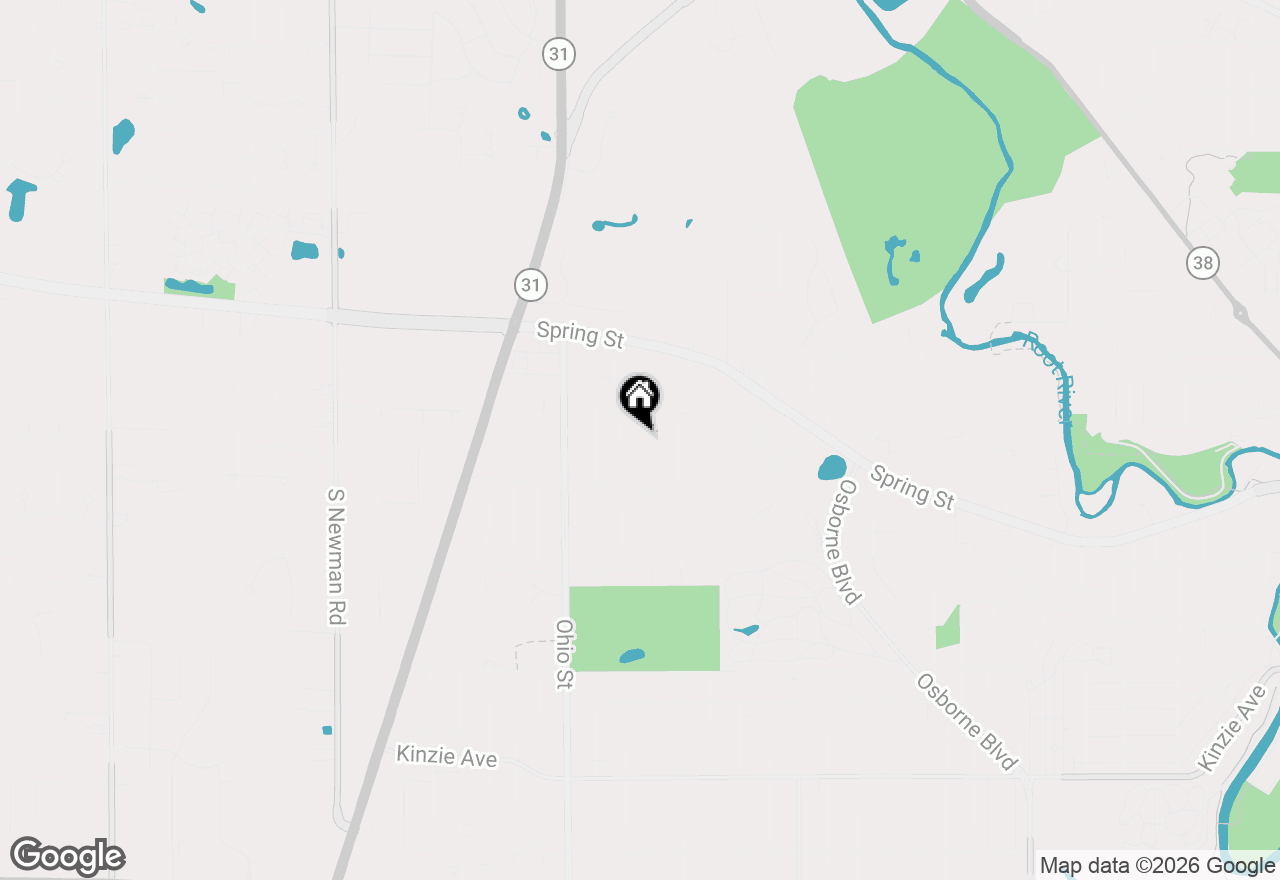 Map of 24 Oregon St, Racine, WI 53405