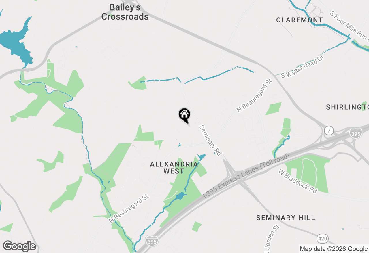 Map of 2699 Centennial Court, Alexandria, VA 22311