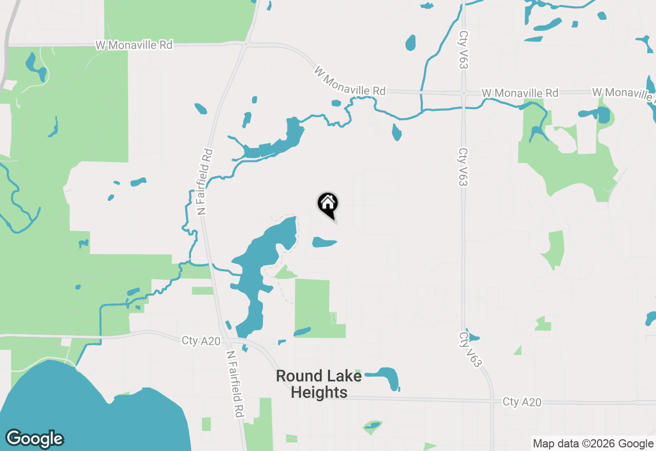 Map of 861 Seneca Trail, Round Lake Heights, IL 60073