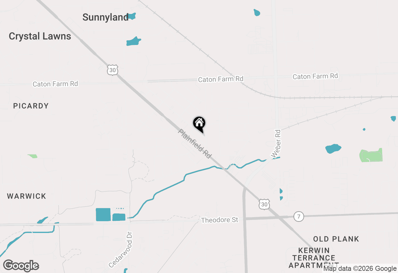 Map of 2019 Greengold Street, Crest Hill, IL 60403